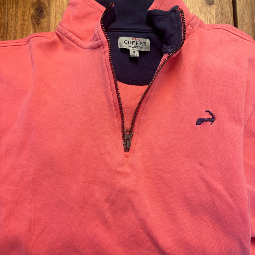 Cuffy’s of Cape Cod Men’s Half-Zip Pullover| S